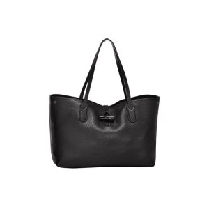 Bolsa De Hombro Longchamp Cuero Negras | 197645NHU