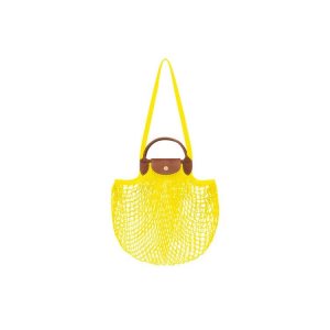 Bolsa De Hombro Longchamp Lona Limón | 967421PSR