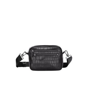 Bolsos Cruzados Longchamp Cuero Negras | 630574REA