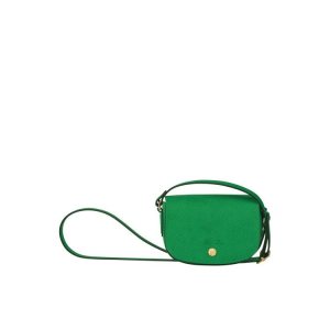 Bolsos Cruzados Longchamp Cuero Verde | 416978WMR