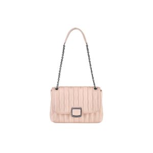 Bolsos Cruzados Longchamp M Powder Cuero Rosas | 326985BWR