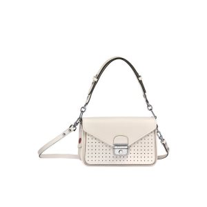 Bolsos Cruzados Longchamp S Cuero Blancas | 472813CTR