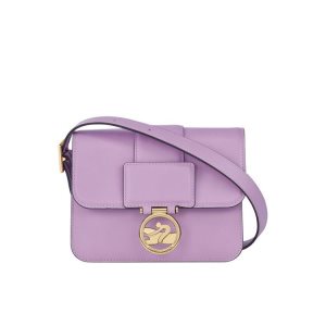Bolsos Cruzados Longchamp S Cuero Moradas | 938426JUN