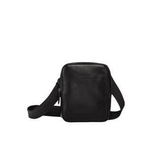 Bolsos Cruzados Longchamp S Cuero Negras | 243670WLQ