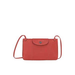 Bolsos Cruzados Longchamp Terracotta Cuero Naranjas | 362785URY