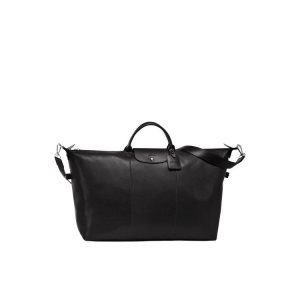 Bolsos De Viaje Longchamp L Cuero Negras | 714803LCX