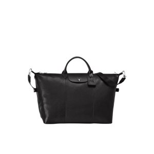 Bolsos De Viaje Longchamp Xl Cuero Negras | 702169SQB