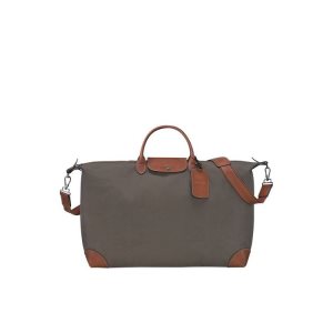 Bolsos De Viaje Longchamp Xl Lona Marrones | 548169AEF