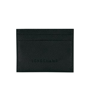 Cardholders & Coin Purses Longchamp Cuero Negras | 583670APE