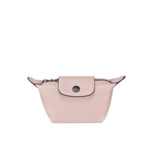 Cardholders & Coin Purses Longchamp Cuero Rosas | 859706UDS