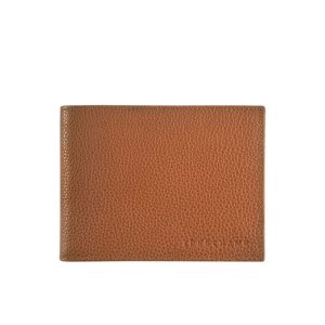Carteras Longchamp Caramel Cuero Marrones | 401368ZOE