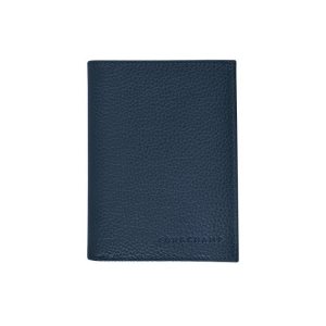 Carteras Longchamp Cuero Azul Marino | 152934RQL