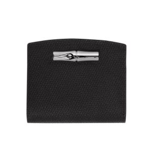 Carteras Longchamp Cuero Negras | 328769HTM