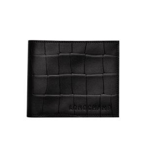 Carteras Longchamp Cuero Negras | 935078AWR