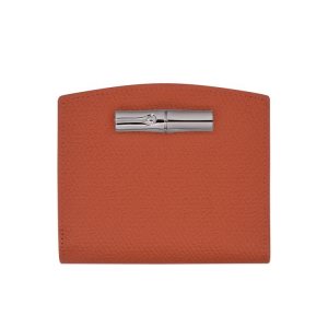 Carteras Longchamp Cuero Rojas Oscuro | 982610ANX
