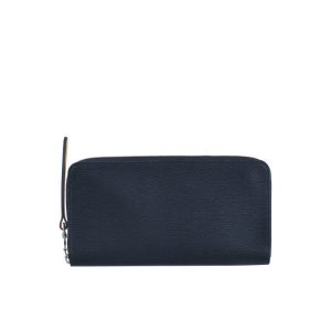 Carteras Longchamp Long With Zip Around Lona Azul Marino | 627890WSG