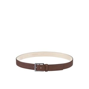 Cinturones Longchamp Cuero Marrones | 985374ABR