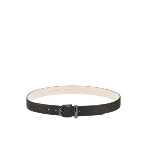 Cinturones Longchamp Cuero Negras | 086945GCH