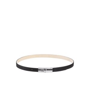 Cinturones Longchamp Cuero Negras | 231956XZM
