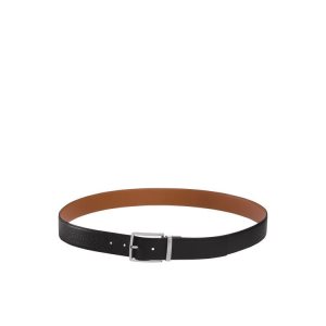 Cinturones Longchamp Cuero Negras | 847012OVP