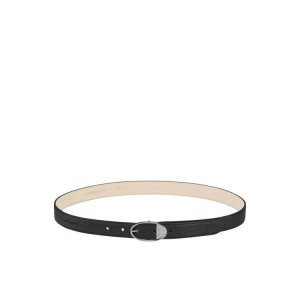 Cinturones Longchamp Cuero Negras | 924185NRS
