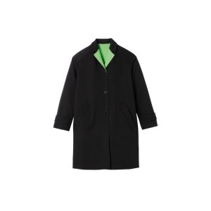 Coats & Jackets Longchamp Algodon Negras | 281704TUQ