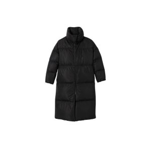 Coats & Jackets Longchamp Long Puffer Sintetico Fibres Negras | 284360EMW