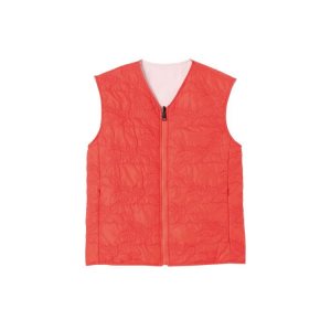 Coats & Jackets Longchamp Reversible Vest Other Naranjas Rosas | 805319UFK