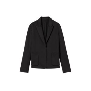 Coats & Jackets Longchamp Sintetico Fibres Negras | 732819PUT