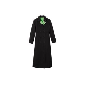 Coats & Jackets Longchamp Trench Algodon Negras | 936278MFU
