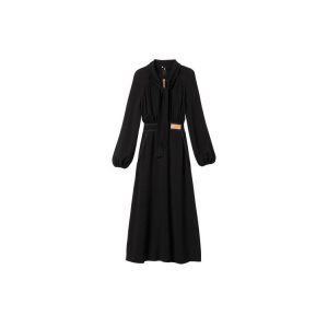 Dresses & Skirts Longchamp Lana Negras | 672104DPG