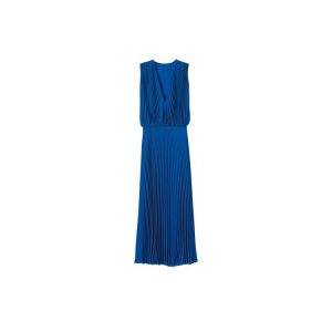 Dresses & Skirts Longchamp Long Sintetico Fibres Azules | 618493YNR