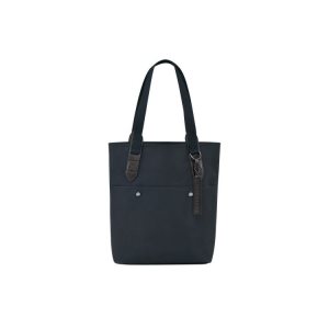 Handbags Longchamp Tote Lona Azul Marino | 738016BTL
