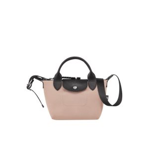 Handbags Longchamp Xs Hawthorn Recycled canvas Rosas | 397412KUD