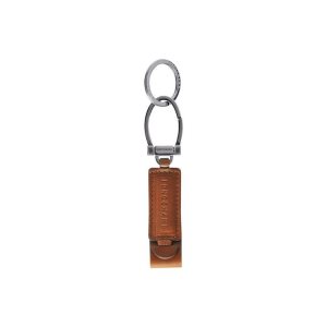 Key Rings Longchamp Cuero Marrones | 068143SON
