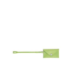 Key Rings Longchamp Enveloppe Cuero Verde Verde Menta | 613587WDR