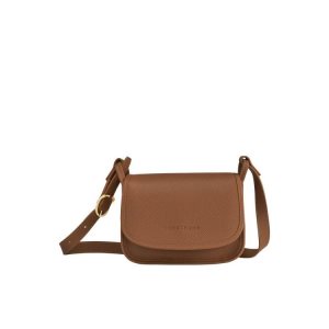 Mini Bags Longchamp S Caramel Cuero Marrones | 097531FTO