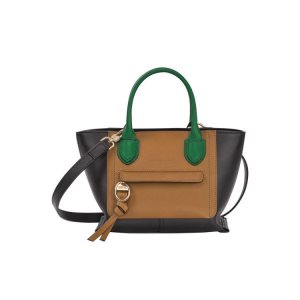 Mini Bags Longchamp S Cuero Negras | 032765GVZ