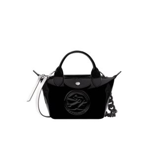 Mini Bags Longchamp Xs Cuero Negras | 086591IQE
