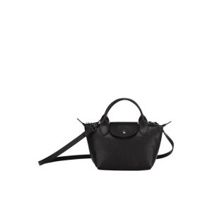 Mini Bags Longchamp Xs Cuero Negras | 962107MVH