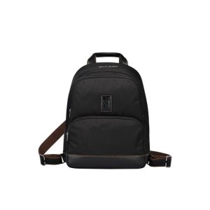 Mochilas Longchamp Lona Negras | 976820OWY