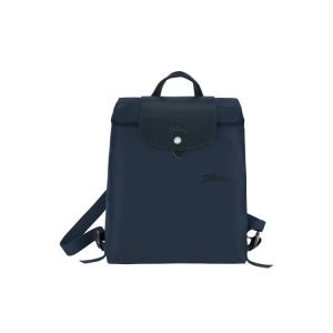 Mochilas Longchamp Recycled canvas Azul Marino | 825631NBJ