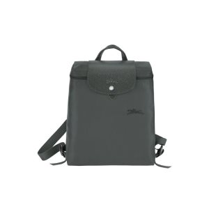 Mochilas Longchamp Recycled canvas Gris Oscuro | 421936FCQ