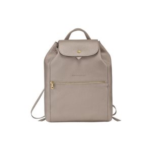 Mochilas Longchamp Turtledove Cuero Gris | 497156SGO
