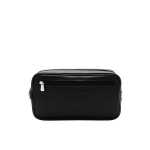 Neceser De Baño Longchamp Cuero Negras | 357410QFM