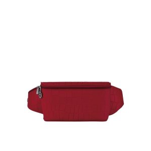 New Longchamp Cuero Rojas | 562903SYU