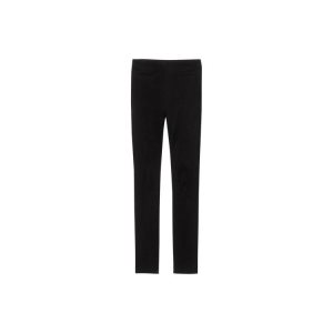 Pantalones Longchamp Trousers Cuero Negras | 673025ADG
