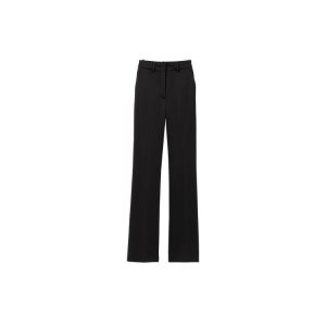 Pantalones Longchamp Trousers Sintetico Fibres Negras | 412358OVM