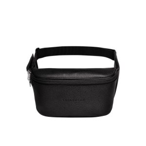 Riñonera Longchamp Cuero Negras | 816375TIZ