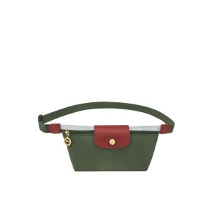 Riñonera Longchamp Lona Kaki | 123869USQ